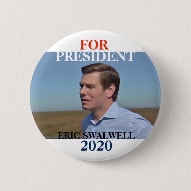 Eric Swalwell 2020 Button (Front)