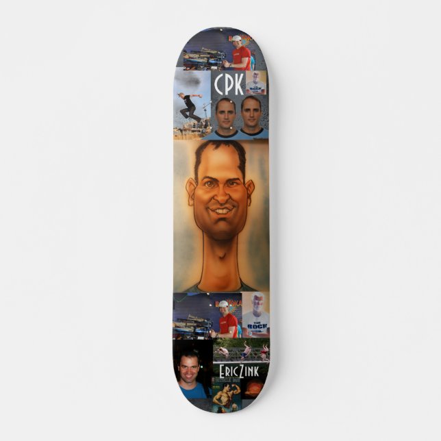 Eric Zink - 2 Skateboard Deck (Front)
