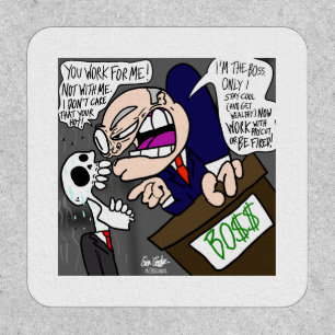 Erica Crooks Comics: It's HOT ! GET BACK TO WORK ! Patch