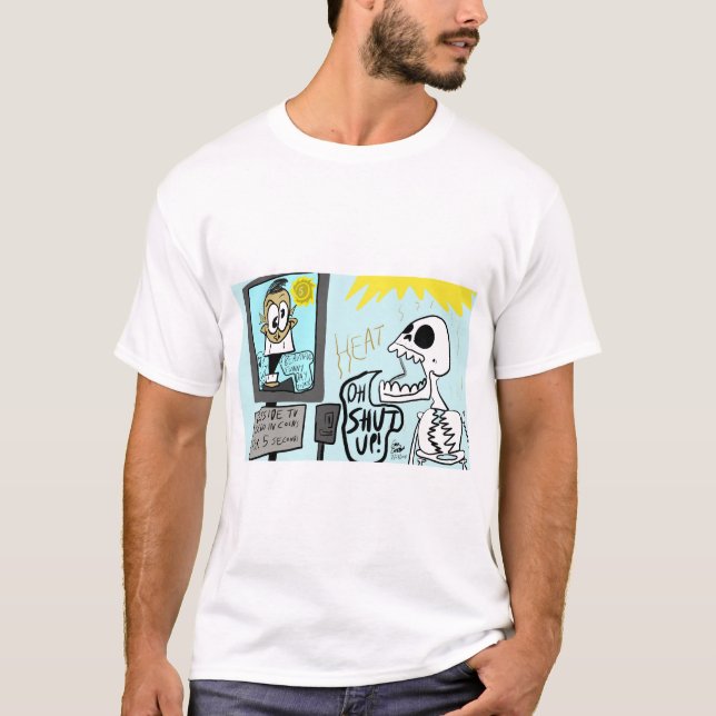 Erica Crooks Comics: Summer heatwave / dark comedy T-Shirt (Front)