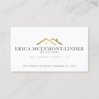 Erica McLymont-Linder Realtor Business Card