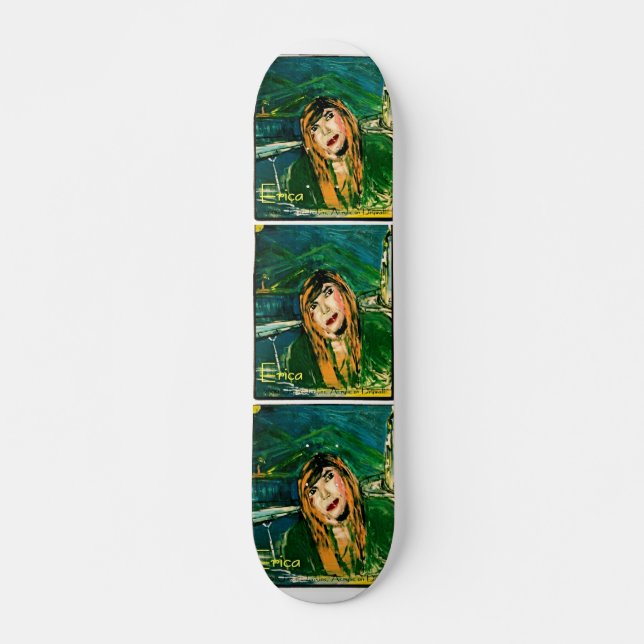ERICA SKATEBOARD DECK (Front)