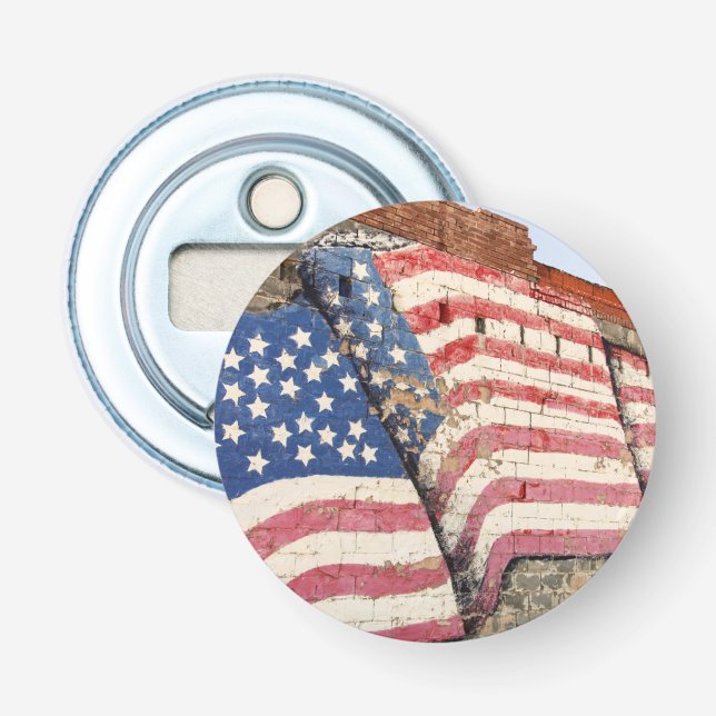 Erick, Oklahoma, USA. Route 66 Bottle Opener (Front)