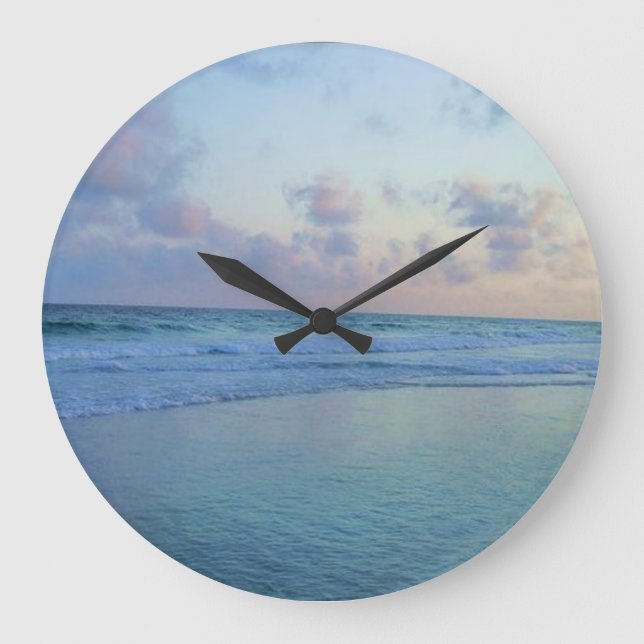 Eric's Blue Tide Large Clock (Front)