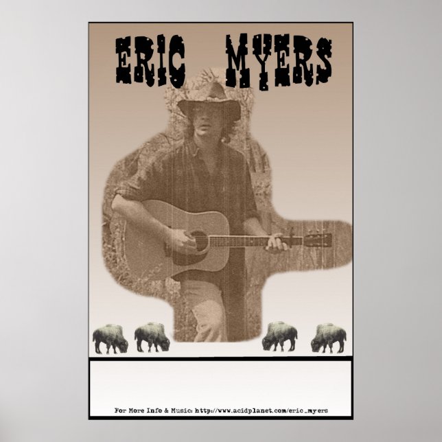 Eric's Shows Poster (Front)