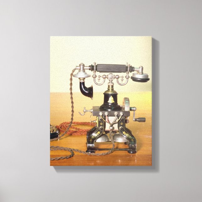 Ericsson Telephone, 1890 Canvas Print (Front)