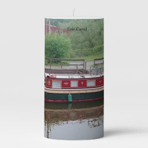 Erie Canal Boat candle