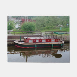 Erie Canal boat door mat