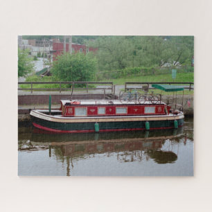 Erie Canal boat puzzle