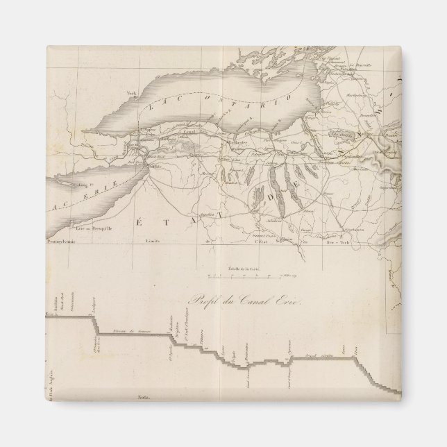 Erie Canal Magnet (Front)