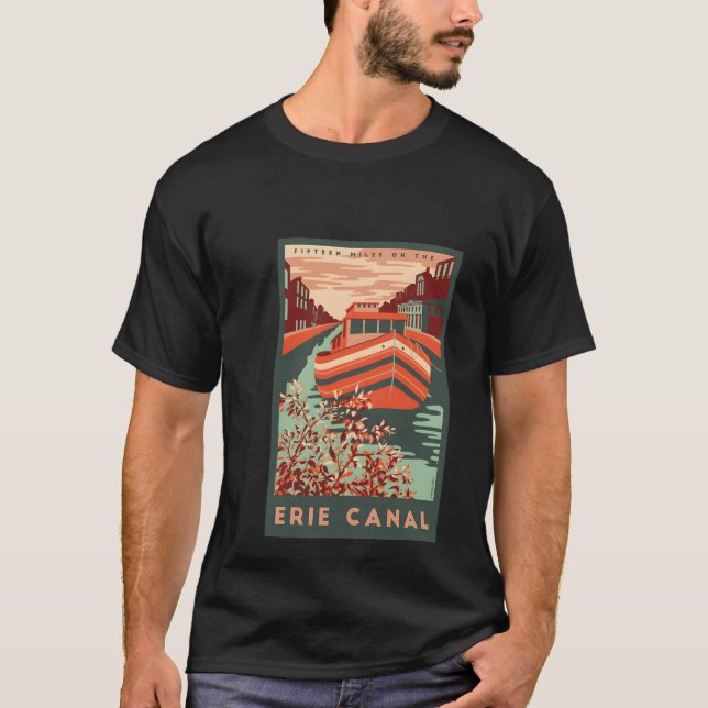 Erie Canal Premium Travel Tee (Front)