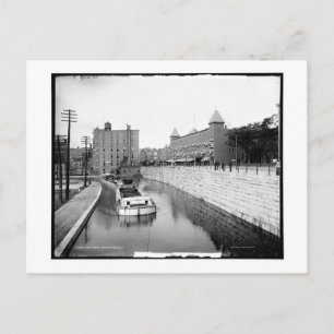Erie Canal, Rochester, New York 1904 Vintage Postcard
