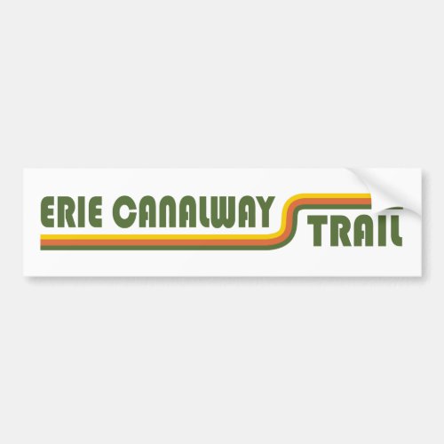 Erie Canalway Trail Bumper Sticker