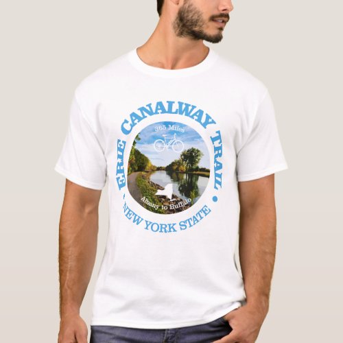 Erie Canalway Trail cycling c T_Shirt