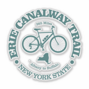 Erie Canalway Trail (cycling) Sticker