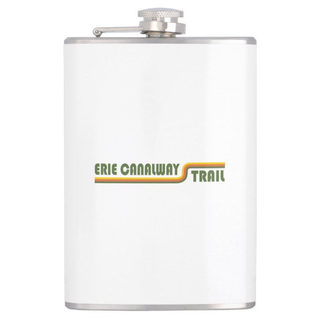 Erie Canalway Trail Flask (Front)