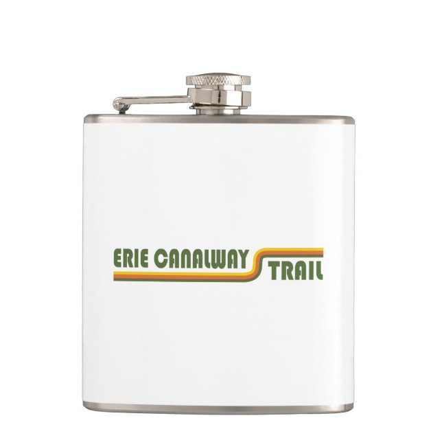 Erie Canalway Trail Flask (Front)
