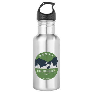 Erie Canalway Trail Stainless Steel Water Bottle