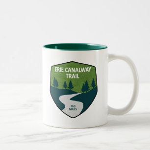 Erie Canalway Trail Two-Tone Coffee Mug