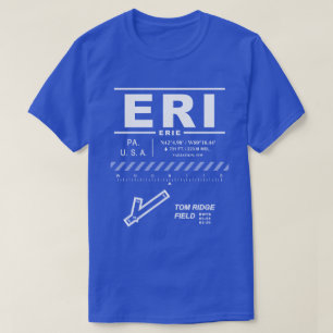 Erie International Airport ERI Tee Shirt