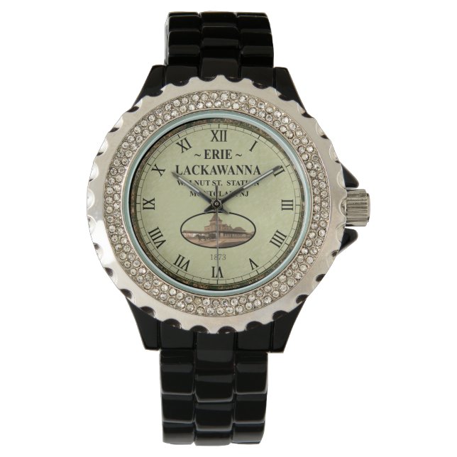 Erie~Lackawanna Station~Walnut St. Montclair NJ~ W Watch (Front)