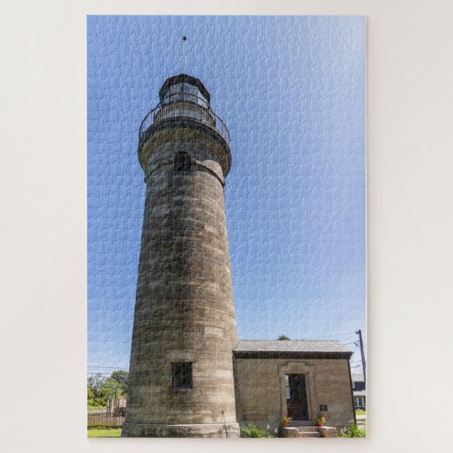 Erie Land Lighthouse Jigsaw Puzzle (Vertical)