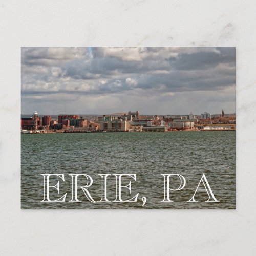 Erie PA postcard