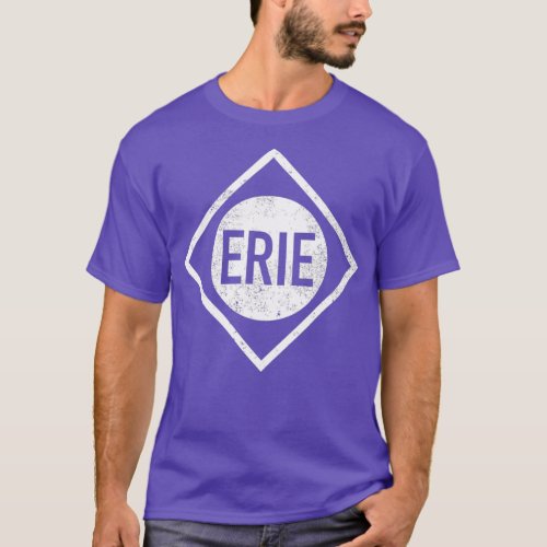 Erie Railroad distressed T_Shirt