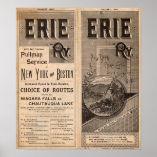 Erie Railway Poster