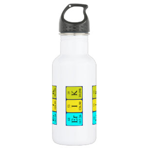Erik periodic table name water bottle