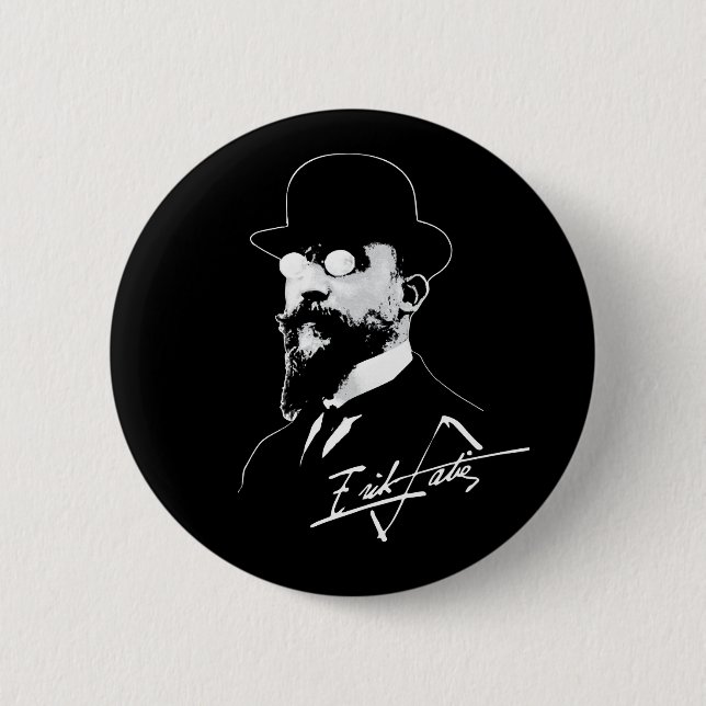 Erik Satie Button (Front)