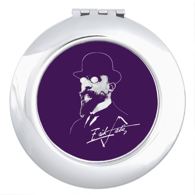 Erik Satie Compact Mirror (Front)