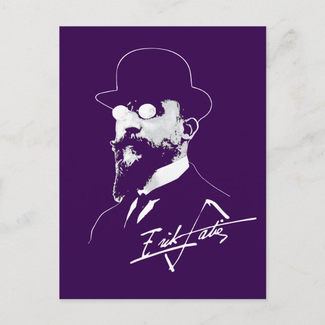 Erik Satie Postcard (Front)