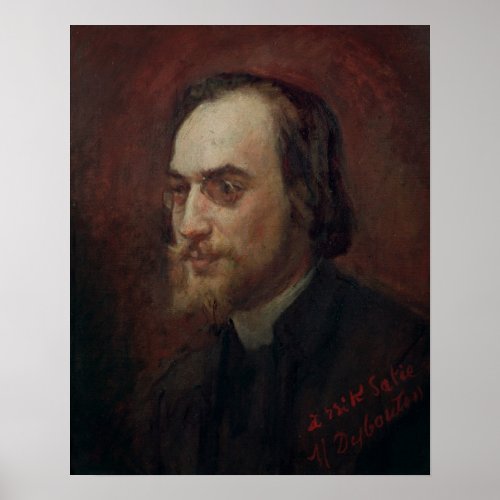 Erik Satie Poster