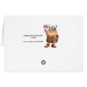 Erik The Viking (No Verse Inside) Cards (Back Horizontal)