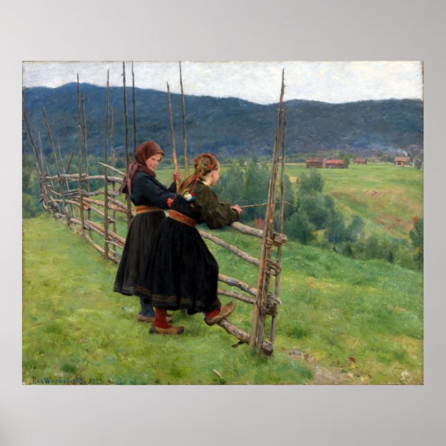 Erik Werenskiold September Poster (Front)