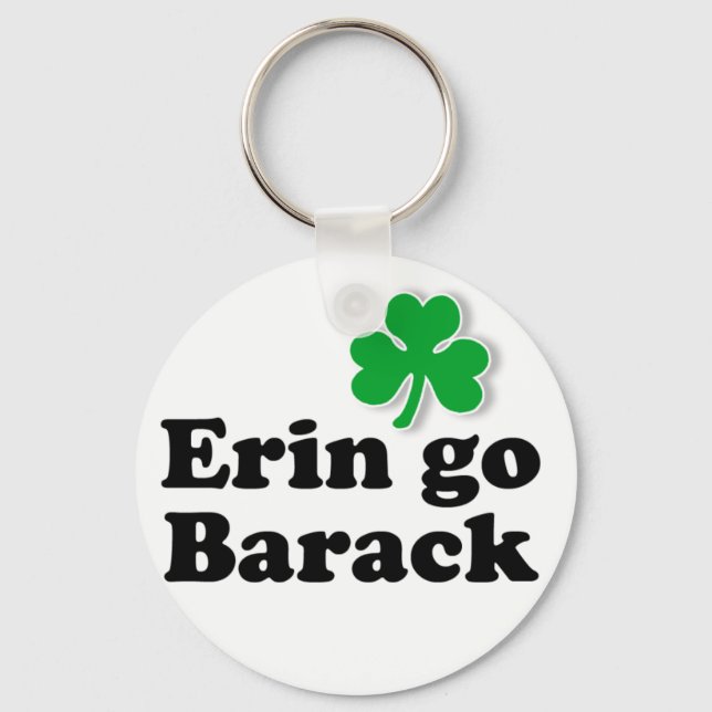 Erin go Barack Keychain (Front)