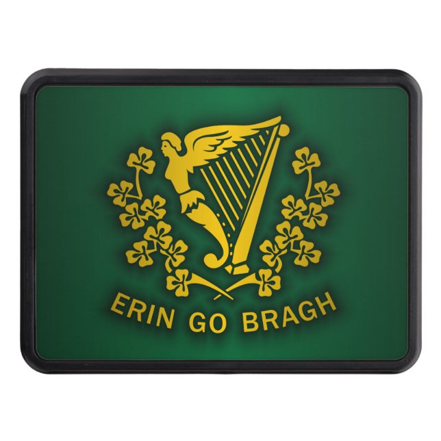 Erin Go Bragh 2 Tow Hitch Cover (Front)