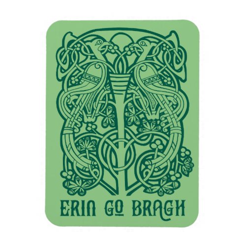 Erin Go Bragh Celtic Design Magnet
