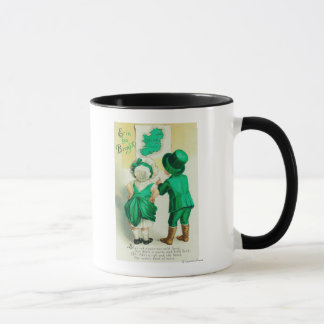 Erin Go Bragh Couple Looking at Ireland Map Mug