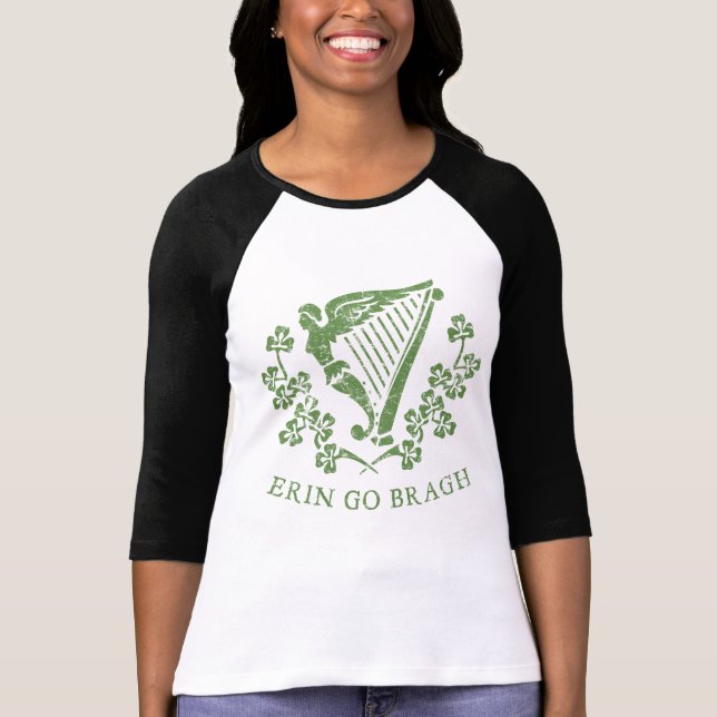 Erin Go Bragh Harp Tees (Front)