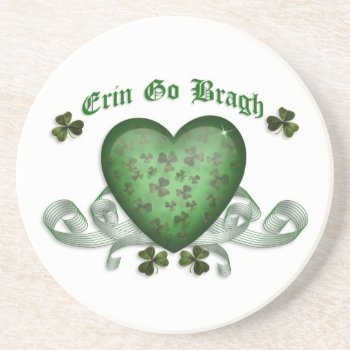 Erin Go Bragh Irish Coaster by Irisangel at Zazzle
