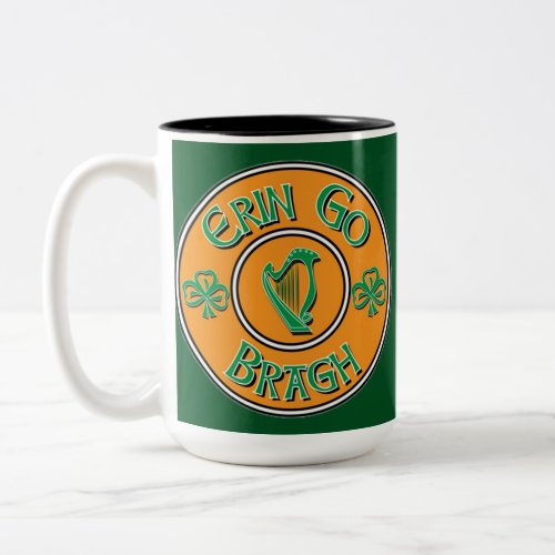 Erin Go Bragh Irish Logo Mug