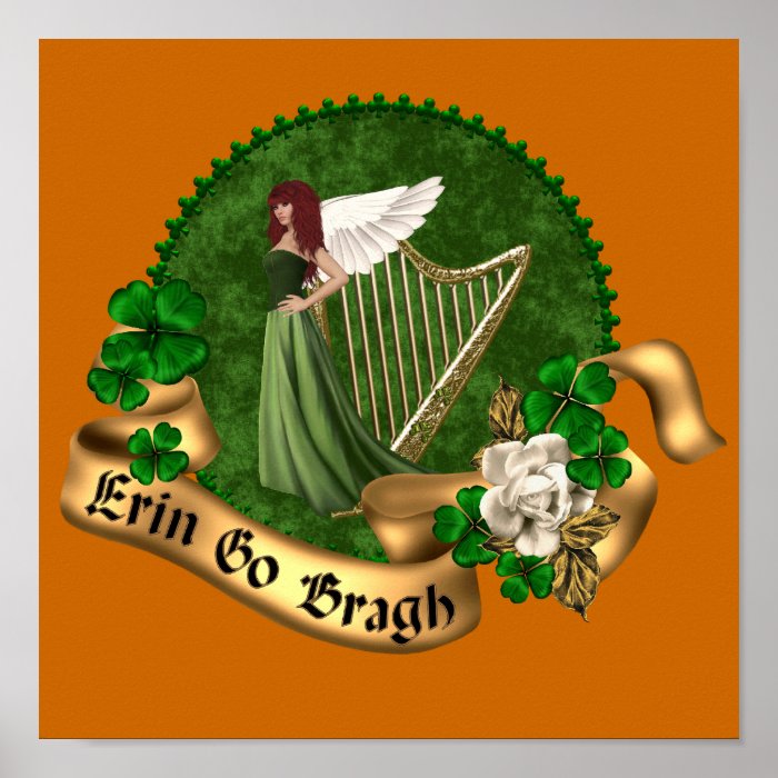 Erin Go Bragh Irish Poster