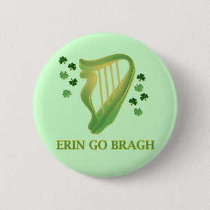 Erin Go Bragh Pinback Button