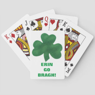 ERIN GO BRAGH! POKER CARDS