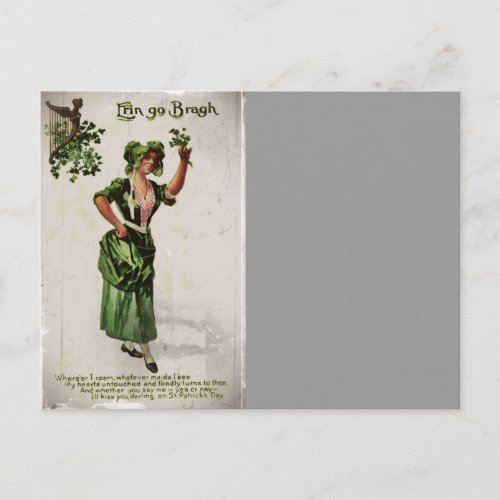 Erin Go Bragh Postcard