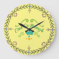 Erin Go Braugh Irish Folk Art Wreath