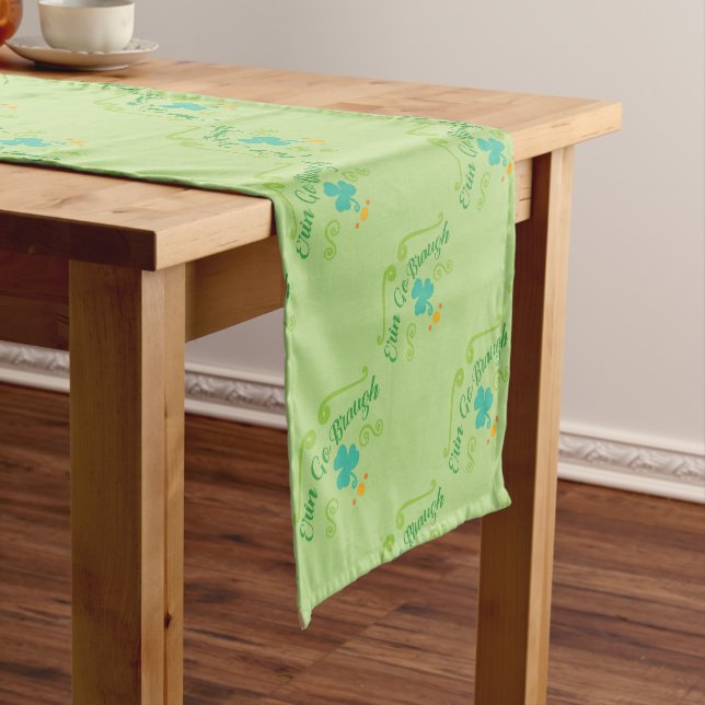 Erin Go Braugh Short Table Runner (In Situ)