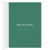 Erin-Go Clupkitz St Patrick's Day Cards (Inside (Right))